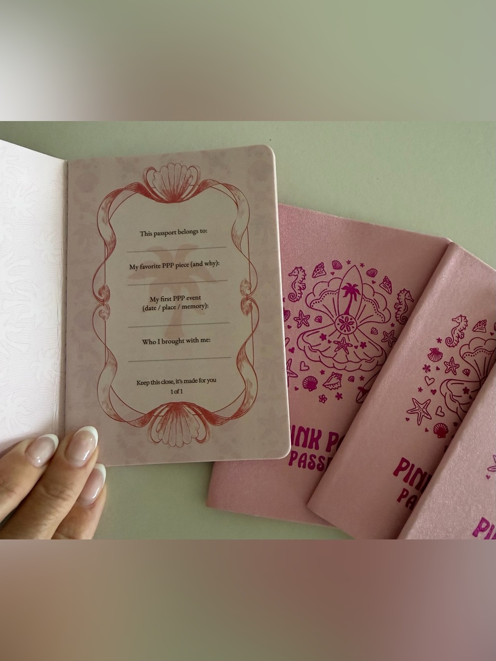 4 Pink Palm Puff Passport Holders by Pink Palm Puff - Picture 2 of 4